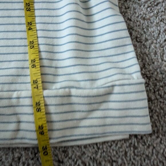 NWOT Amalli Talli cream/blue top, XL Tall - Picture 5 of 8